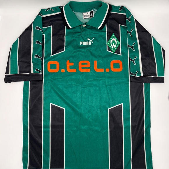 Pizarro #10 Werder Bremen 2000 Home ORIGINAL Puma VTG Rare Soccer Jersey (L) - Picture 3 of 9